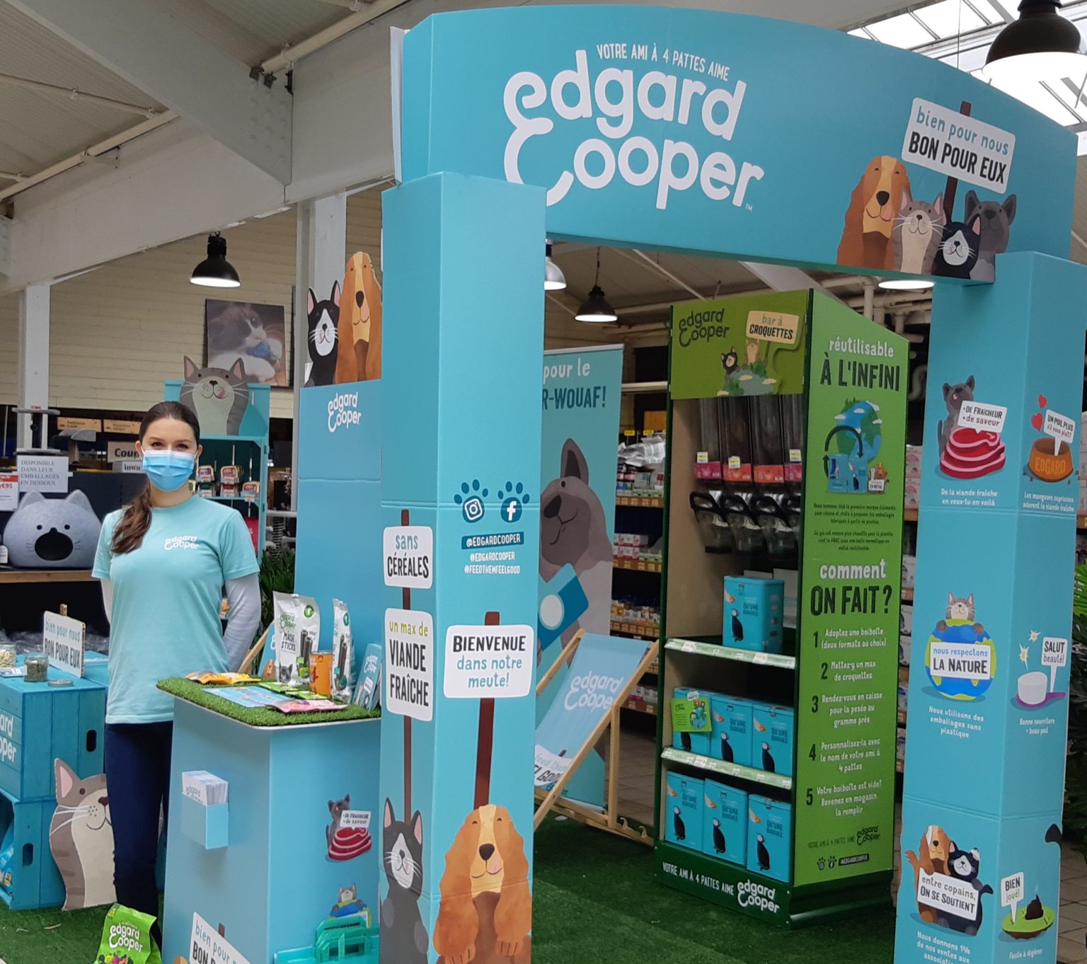 Animations commerciales dans toute la France avec Edgard & Cooper ...