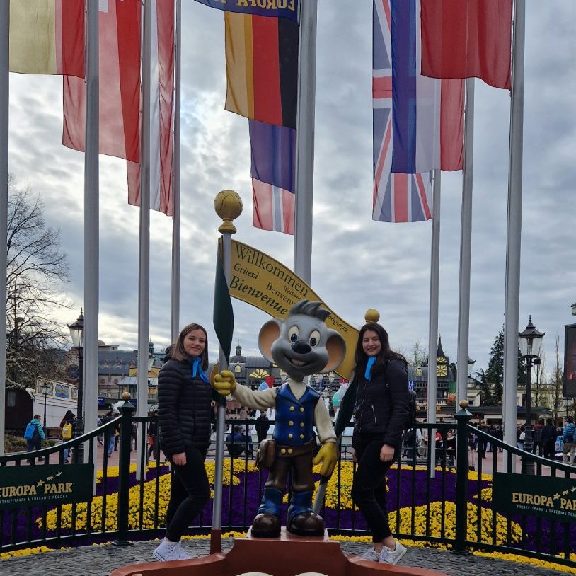 Camille et Kayanée à Europapark